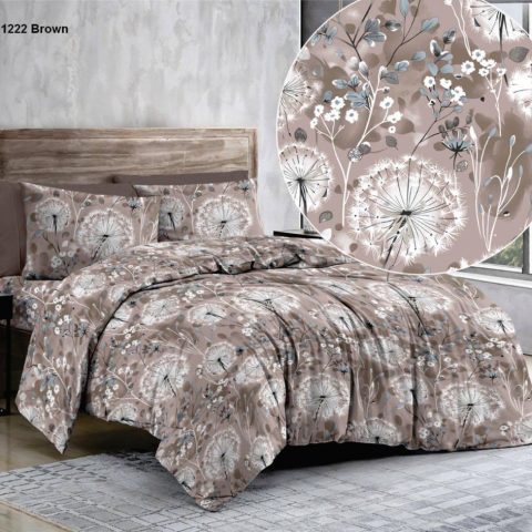 Комплект постільної білизни 1222 Brown