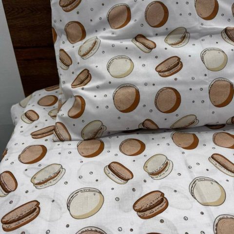 Комплект постільної білизни Glux-Macaron