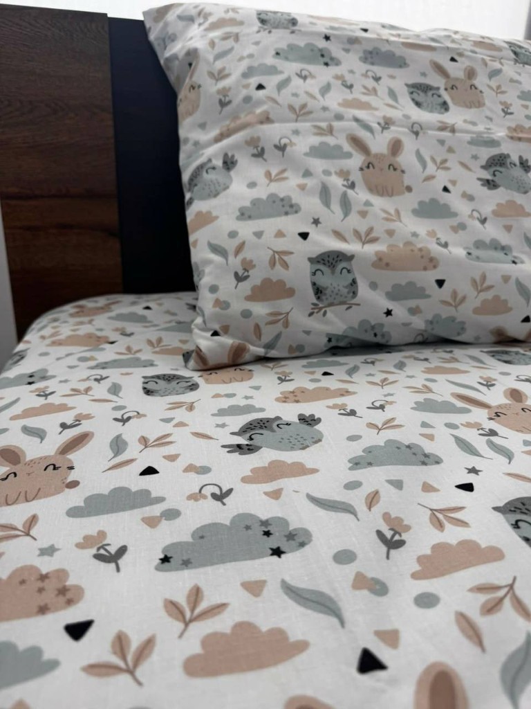 Комплект постільної білизни Glux-Owl-Bunny
